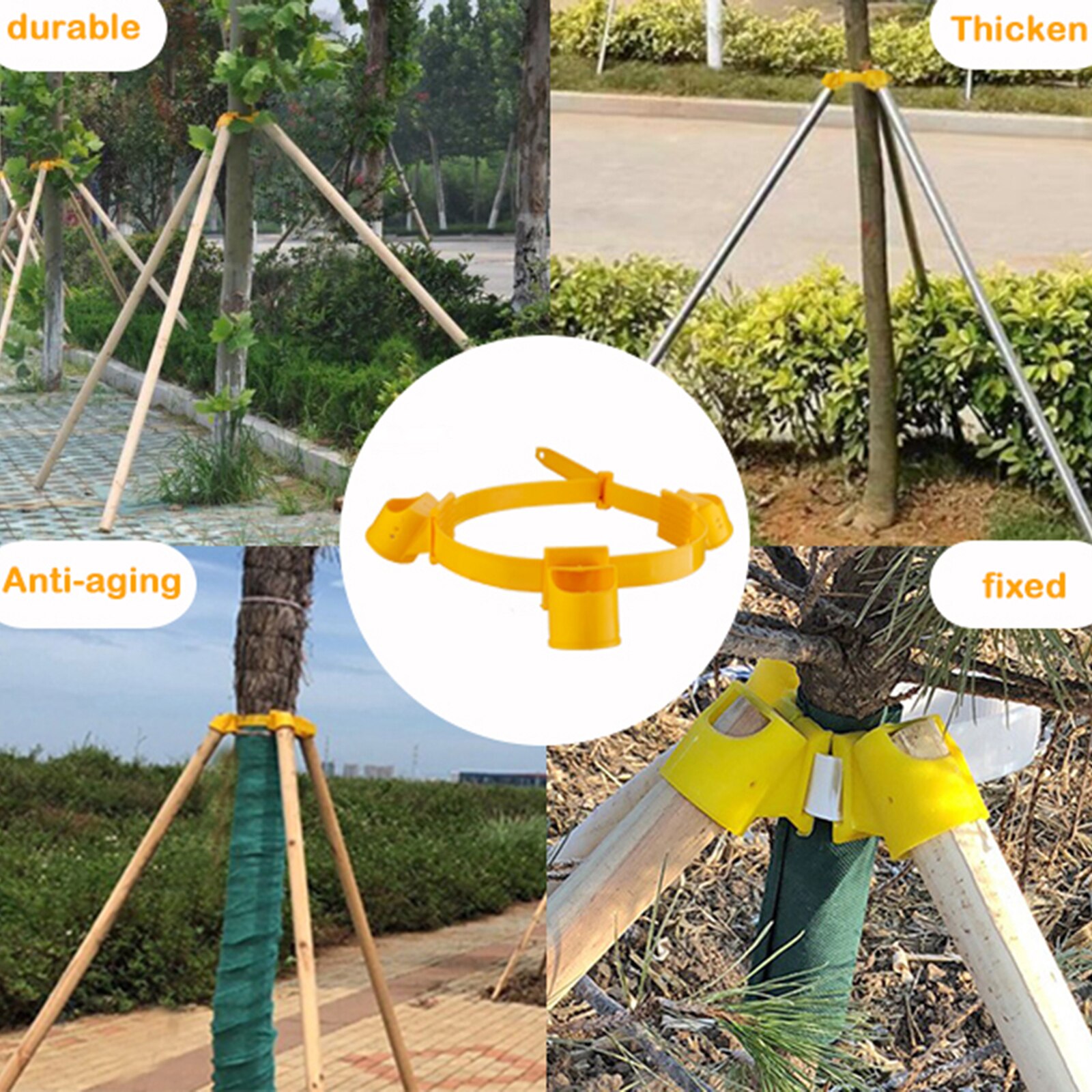 Gardening Fruit Tree Fixation Support Tool Plant Windbreak Protection Binding Holder Kit Garden Tools and Equipment