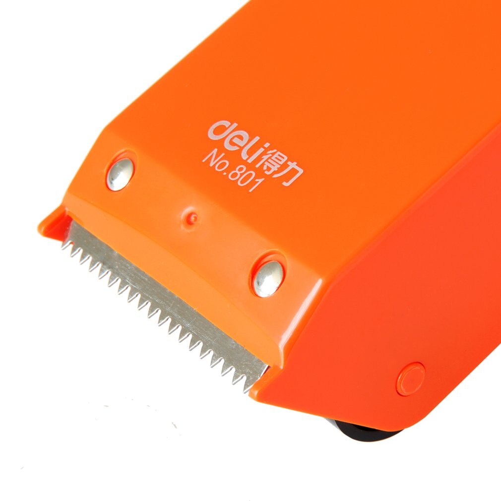 Deli 801 Tape Dispenser 48mm Width Packaging Cutting Machine Manual Sealing Device Tape Cutter Carton Sealer Tape