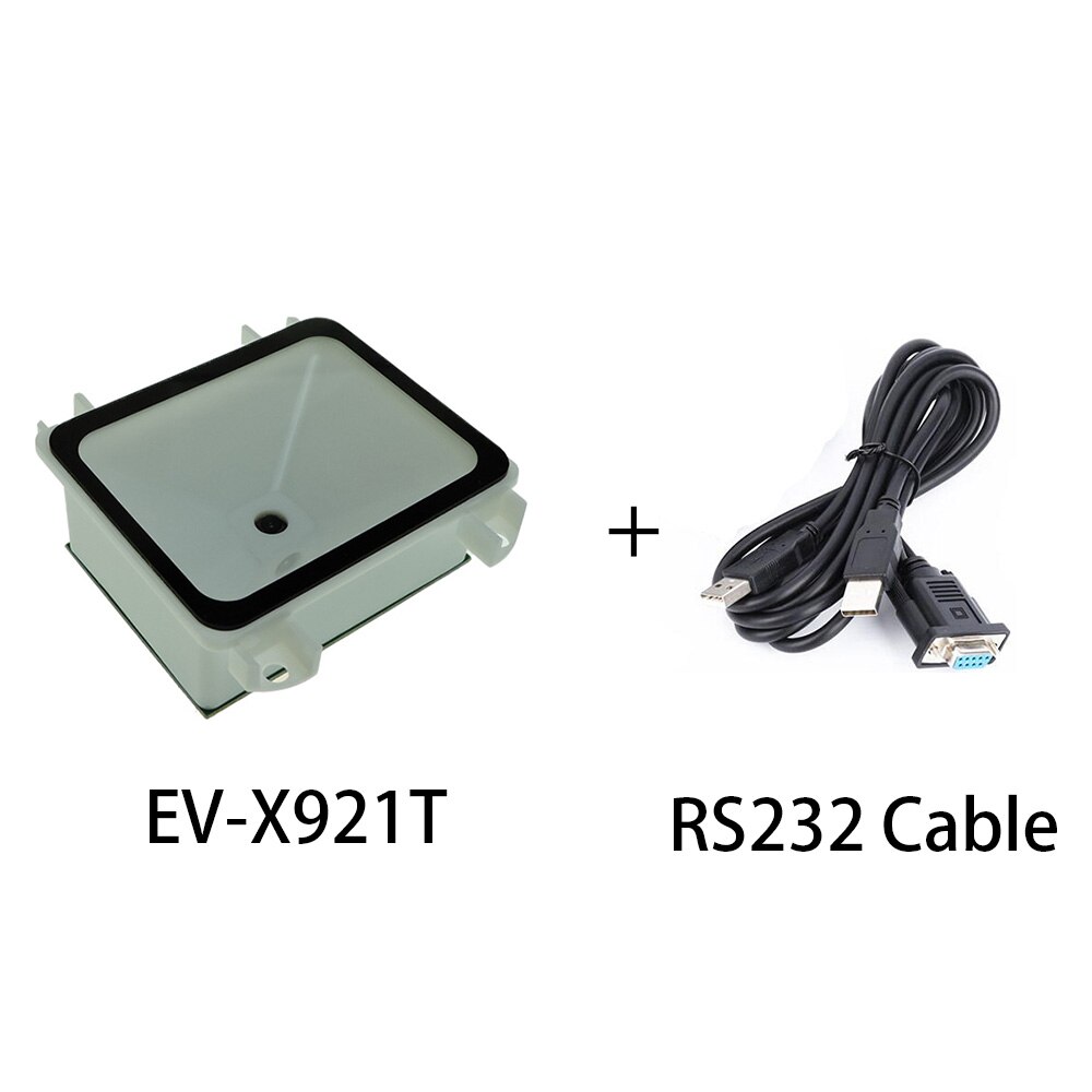 Mini Size Barcode Scanner Module Usb Barcode Reader Met Goedkoopste Prijs 1D &amp; 2D Ttl RS232 Seriële Self-Inductio qr Barcode Scanners: EV-X921T 2D RS232