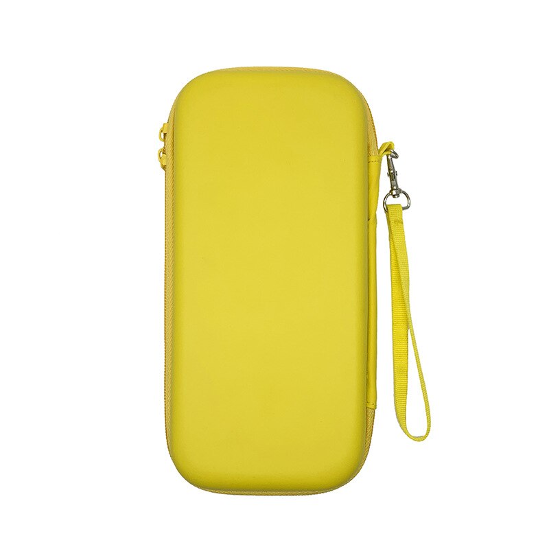 Switch lite 2019 bolsa de armazenamento para nintendo switch, mini capa protetora portátil para viagem de cor pura: Yellow Bag