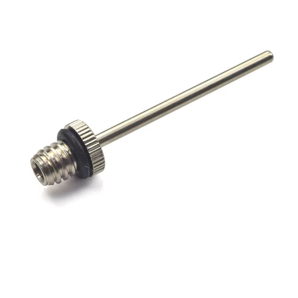 Aiguille de pompe de gonflage de ballon de Sport, 5/10/20 pièces, pour Football, basket-Ball, adaptateur de Valve d'air gonflable, broche de pompe en acier inoxydable