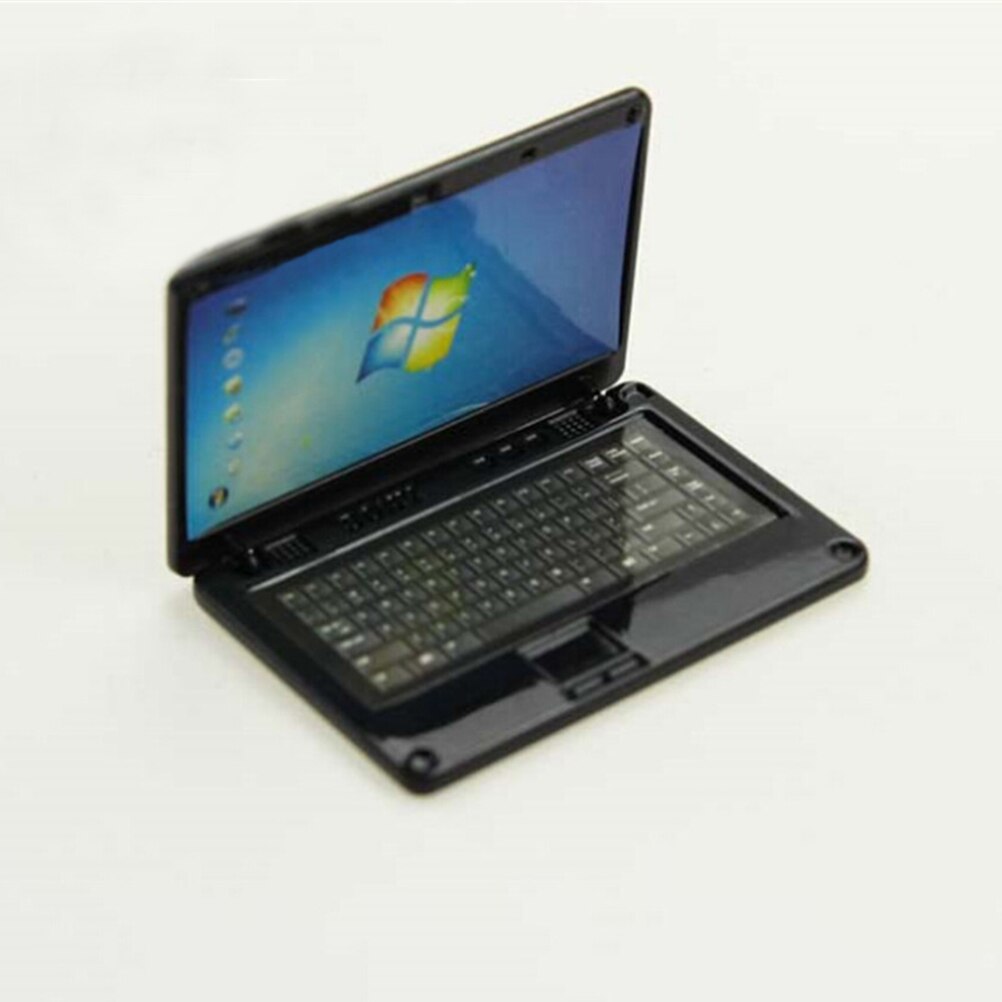 House BJD Scene MINI Laptop Computer Simulation For 43cm/17inch Baby Doll,1/4 1/6 Bjd Doll Laptop Computer Style