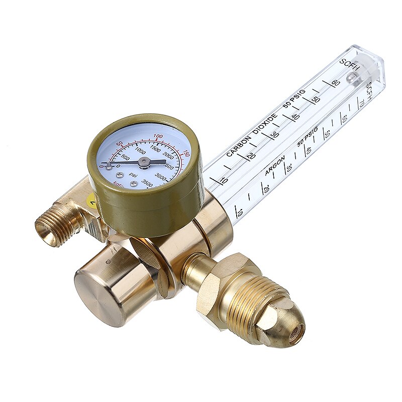 Argon Regulator Argon CO2 Gas Pressure Regulator Gauge Mig Tig Lassen Gas Flowmeter Druk Flow Meter Regulators