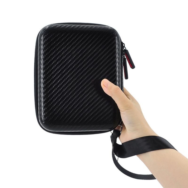 Sac portatif de poche de transport de boîtier de rangement de modèle de carbone d'unité centrale pour la télécommande d'air de DJI MAVIC 2