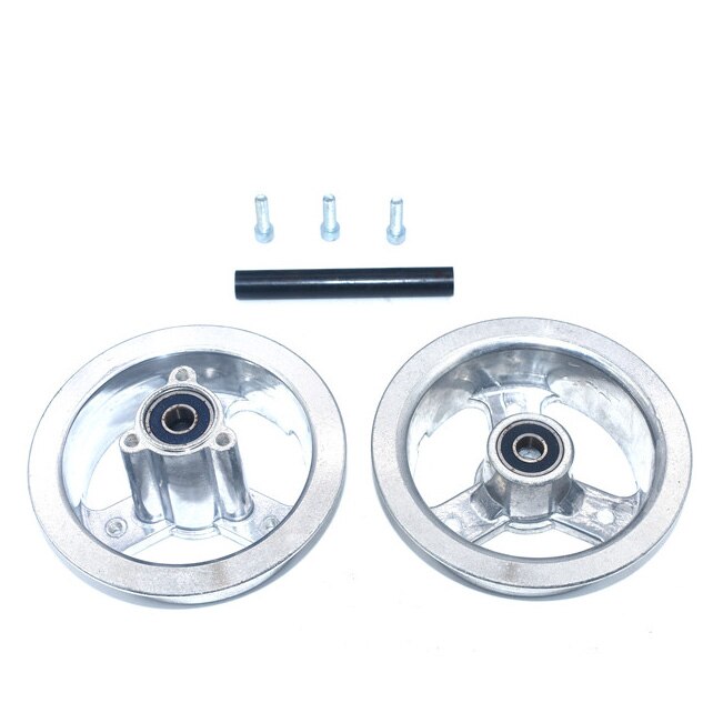 3.00-4 przednie koło skutera elektrycznego z oponą piasta koła ze stopu i dętka koła hulajnoga gazowa motocykl: Rims tylko