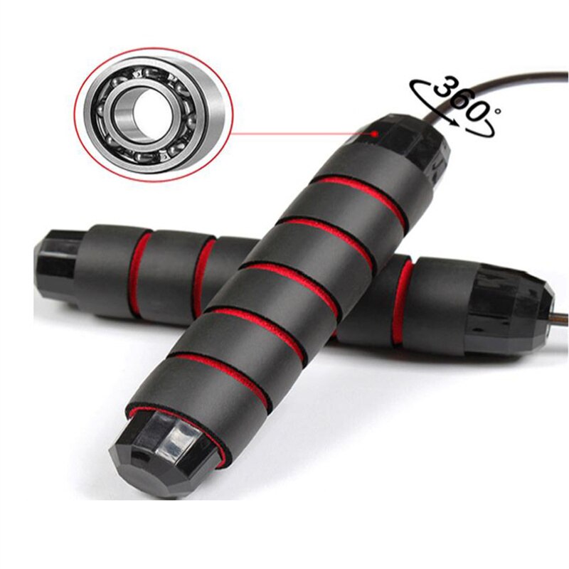 420g 340g 180g Jump Rope Rapid 4.5mm*2.8m Speed Cable With Ball Bearings Steel Skipping Gym Fitness Home Exercise