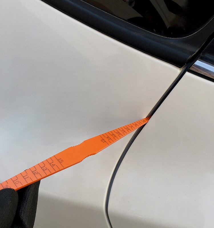 Car Door Panel Gap Alignment Gauge Moulding Alignment Gauge Measuring Tool Taper Gauge Scale Wedge Feeler Gauge For Auto