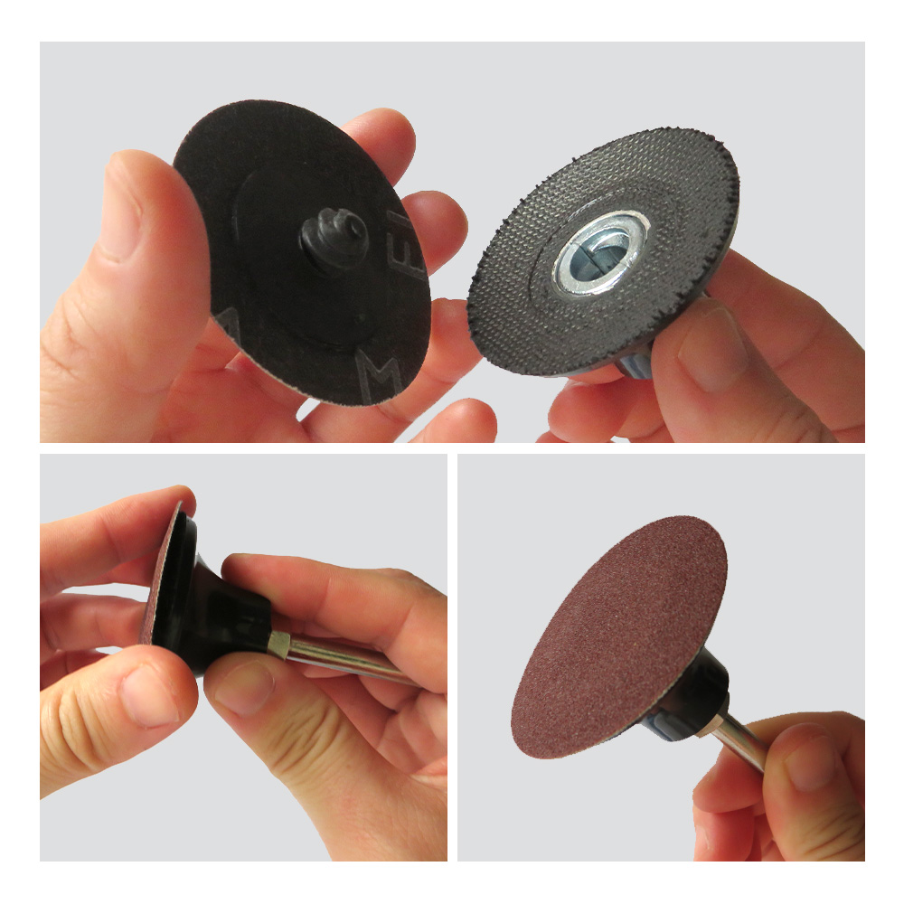 2 Inch Quick Change Discs Surface Conditioning Sanding Discs for Surface Grind Polish Finish Burr Rust Paint Removal