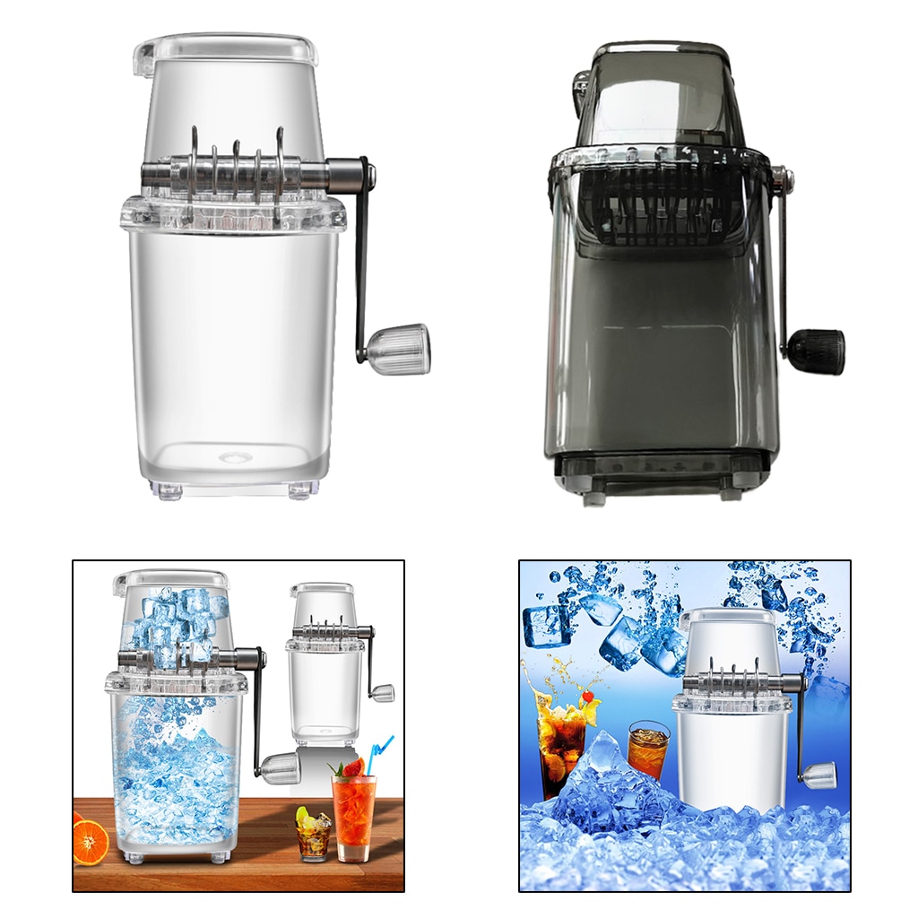 Manual Ice Crusher Shaver Mini Home Ice Breaker BPA Free for Home Party