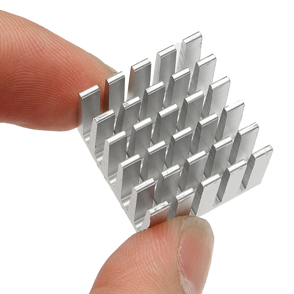 5-50pcs 20x20x15mm DIY CPU IC Chip Heat Sink Extruded Cooler Aluminum Heat Sink for Electronics Computers Electrical Facilities