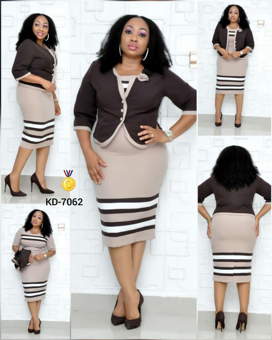 2XL-6XL Plus Größe Afrikanische Kleider Für Frauen Frühling Herbst Elegent Stil Afrikanische Frauen Polyester Midi- Kleid