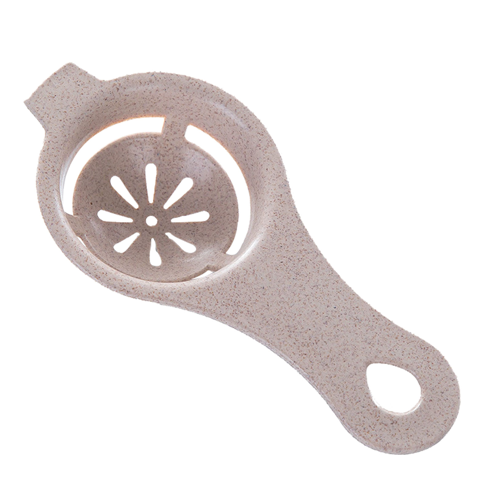 Yolk Separator Egg Separator Egg Separator Egg Yolk White Separator Egg Whites Strainer Filter Divider Egg Separator Tool: Beige