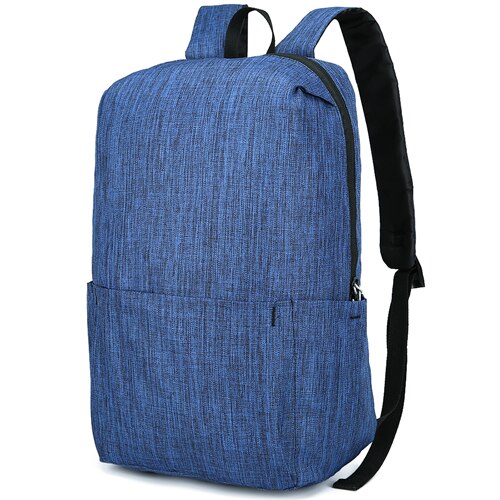 Casual dames rugzak tas dames heren waterbestendig lichtgewicht outdoor reistassen student schooltas laptop rugzak: Blauw