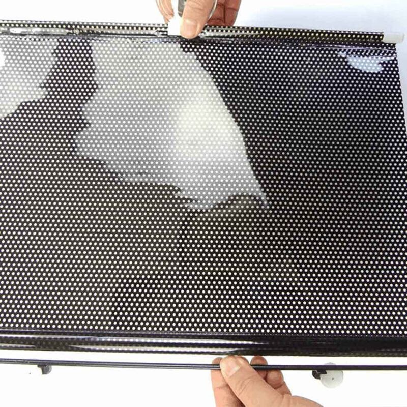 Universal Window Sunshades PVC Windows Sun Shade Car Front Rear Side Retractable Anti UV Sun Visor Accessories Protection