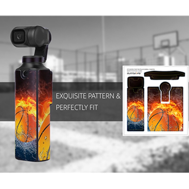 Voor Fimi Palm Camera Pocket Gimbal Waterdichte Camouflage Stickers Handheld Gimbal Kleurrijke/Camouflage Decals Film Skin Sticker