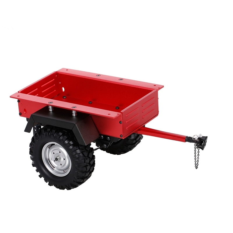 Metalen Bladveer Trailer Auto Voor 1/10 Schaal Rc Crawler Auto Axiale SCX10 90046 Traxxas TRX4 TRX6 Tamiya Redcat