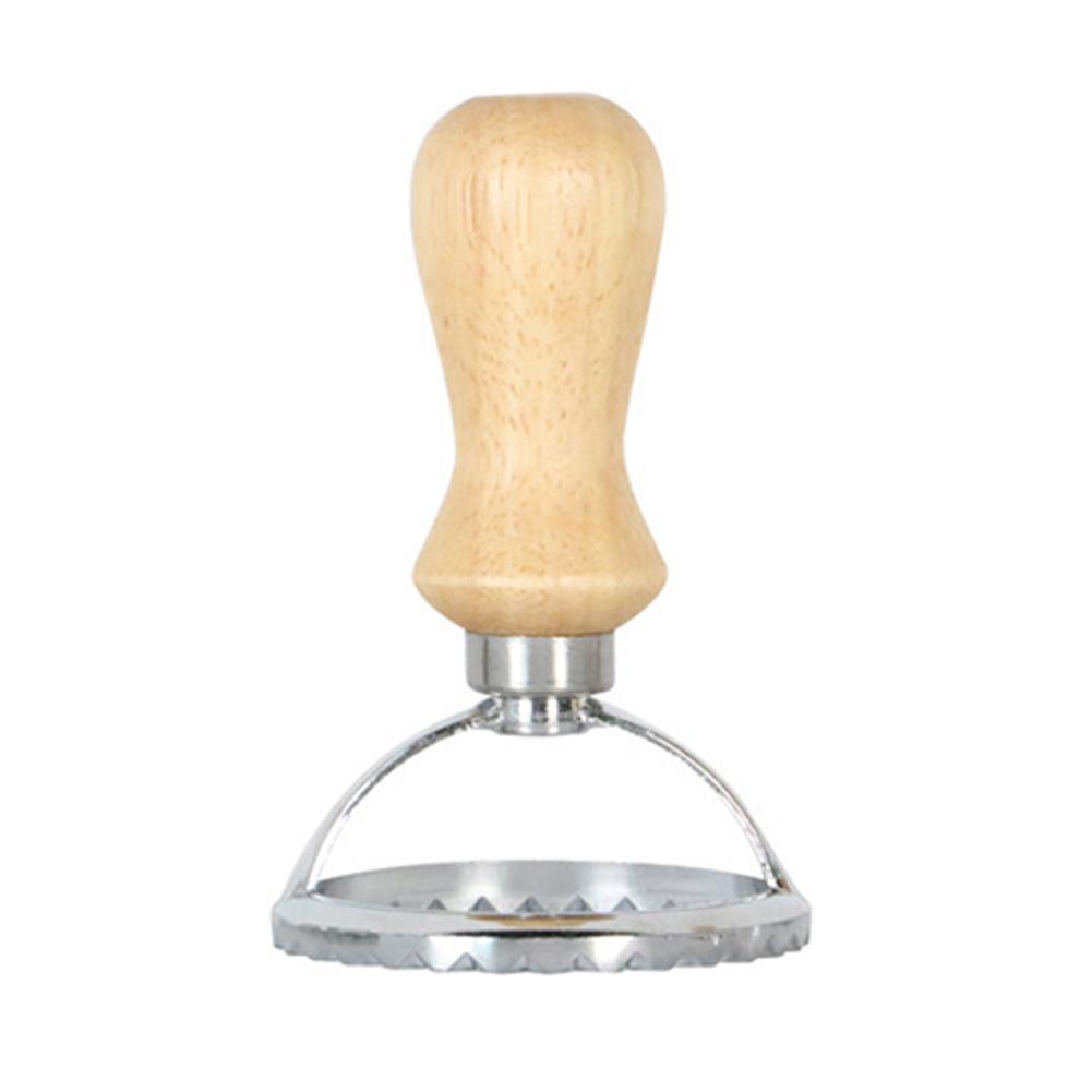 Ravioli Cutter Stamps Pasta Cutter Mold Round Square Dumpling Embossing Machine Kitchen Tool Press Ravioli Mould: round L