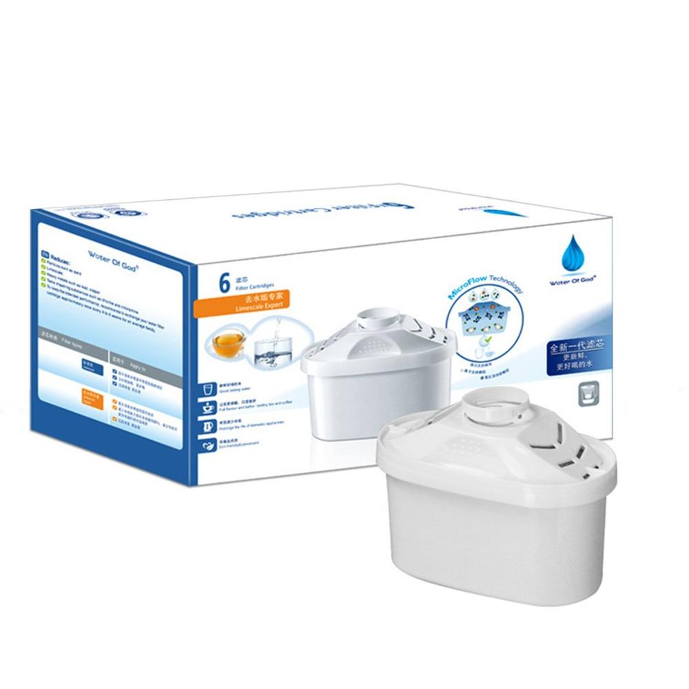 Water Filter Cartridge Filter Universal Water Jugs Home Cartridge Purifier Kitchen Activated Carbon Filter Net Filter