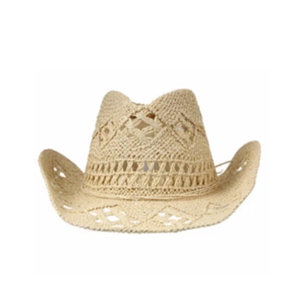 Sombrero Para Mujer Hecho A Mano - Cowboy - Vintage - Ref. 230104002