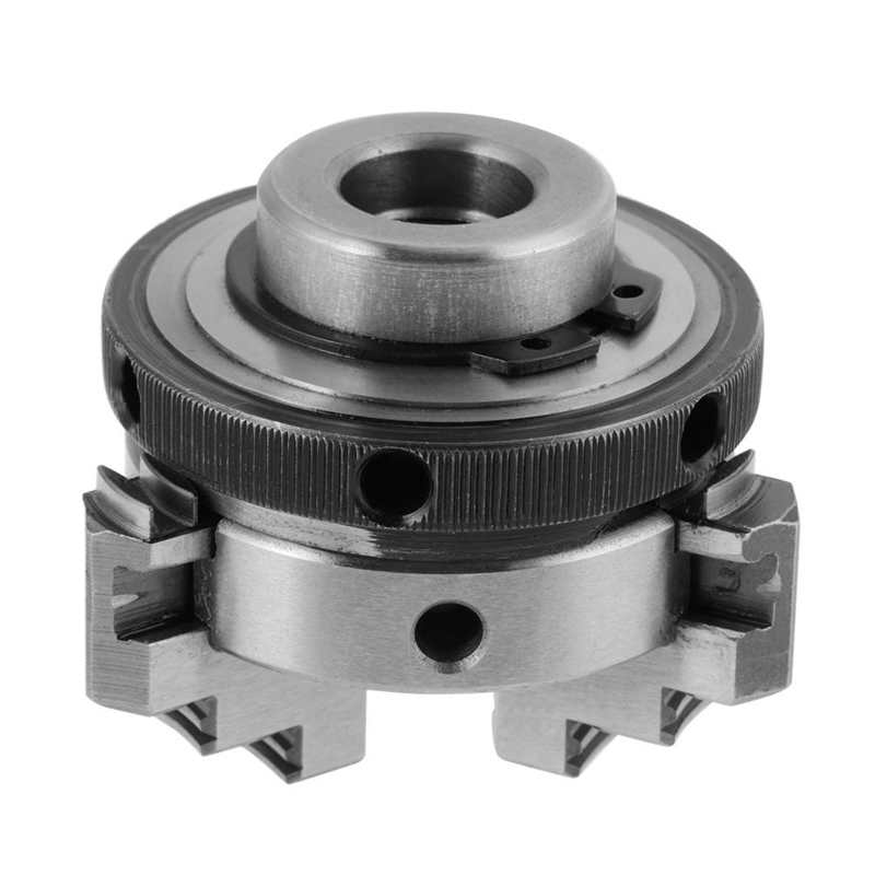 K01-50 3 Jaws Scroll Chuck 50mm Scroll Chuck Mini Hand Chuck Mounting Thread Woodworking Scroll Chuck