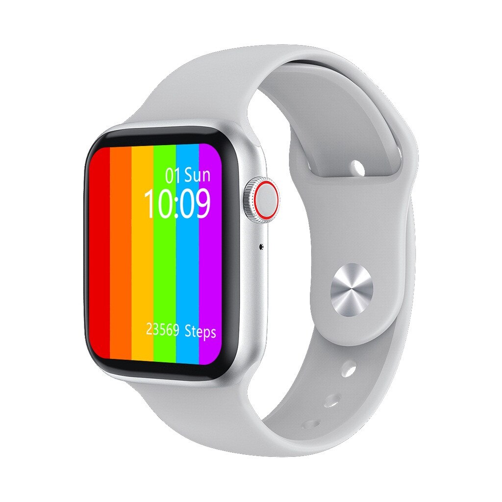 W26 Bluetooth Smart Watch 1.75 Inch Ip68 Waterproof Blood Pressure Monitor Multifunctional Smart Watch Toy: WH