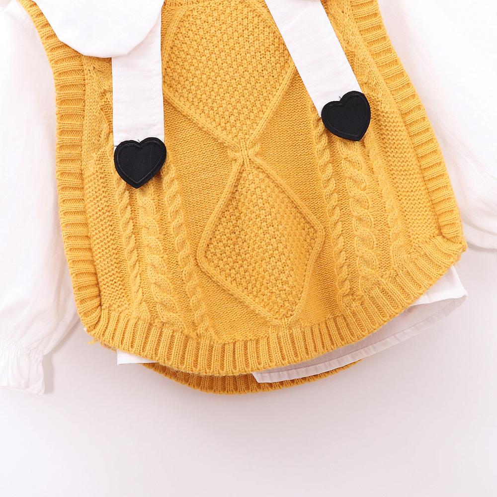 Peuter Kids Baby Meisjes Jongens Dragen Print Trui Brei Haak Lange Mouwen Tops Herfst Kleding Outfits Met Nieuw