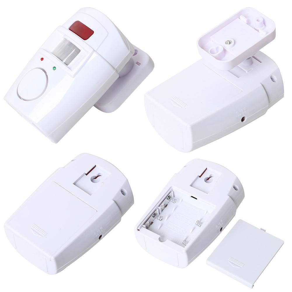 Wireless Motion Sensing Alarm Battery Powered Security for Garden Sheds Garage and Caravans