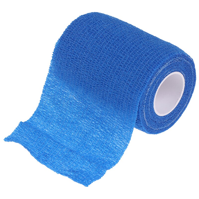7.5 cm * 4.5 m ! sports elastoplast stærk elastisk sport tape selvklæbende selvklæbende tape sammenhængende bandage tape: Blå