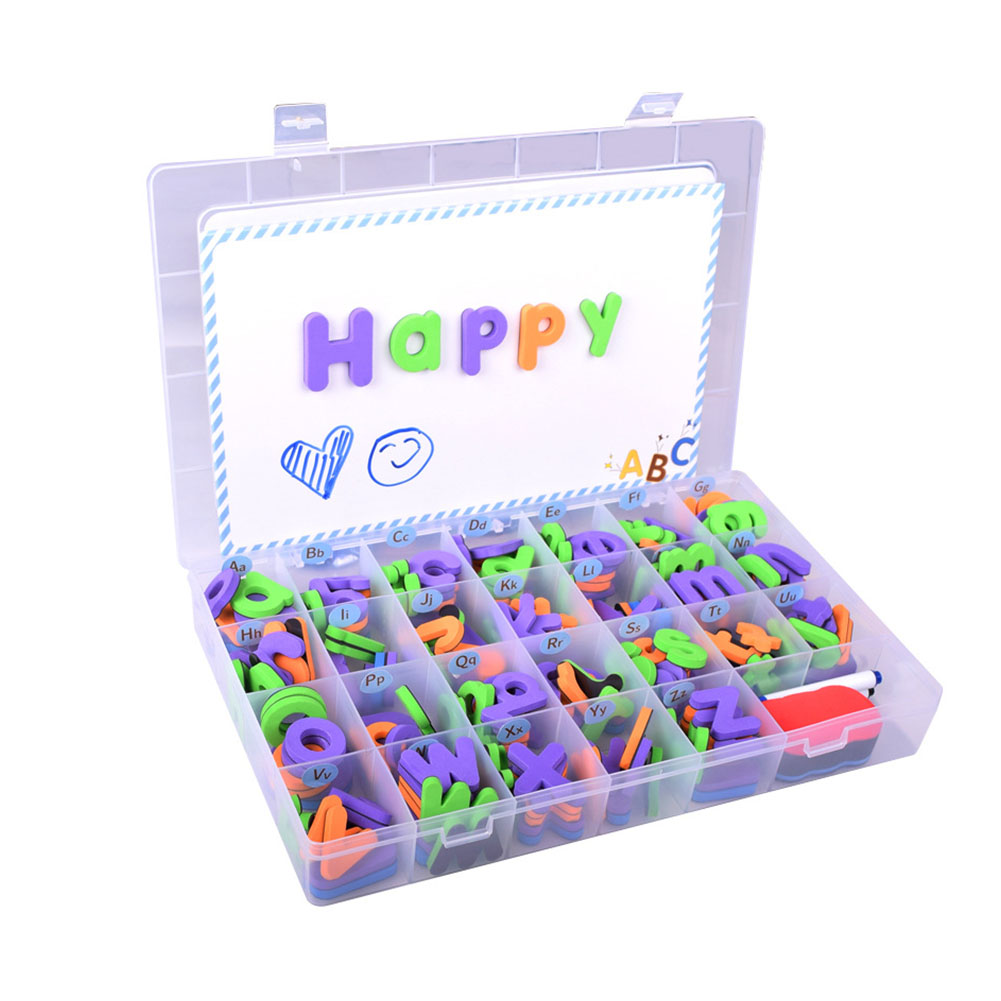 Magnetische Letters Set Klas EVA School Leren Spelling Koelkast Stickers Magneet Board Thuis Kids Toy Onderwijs Wasbare