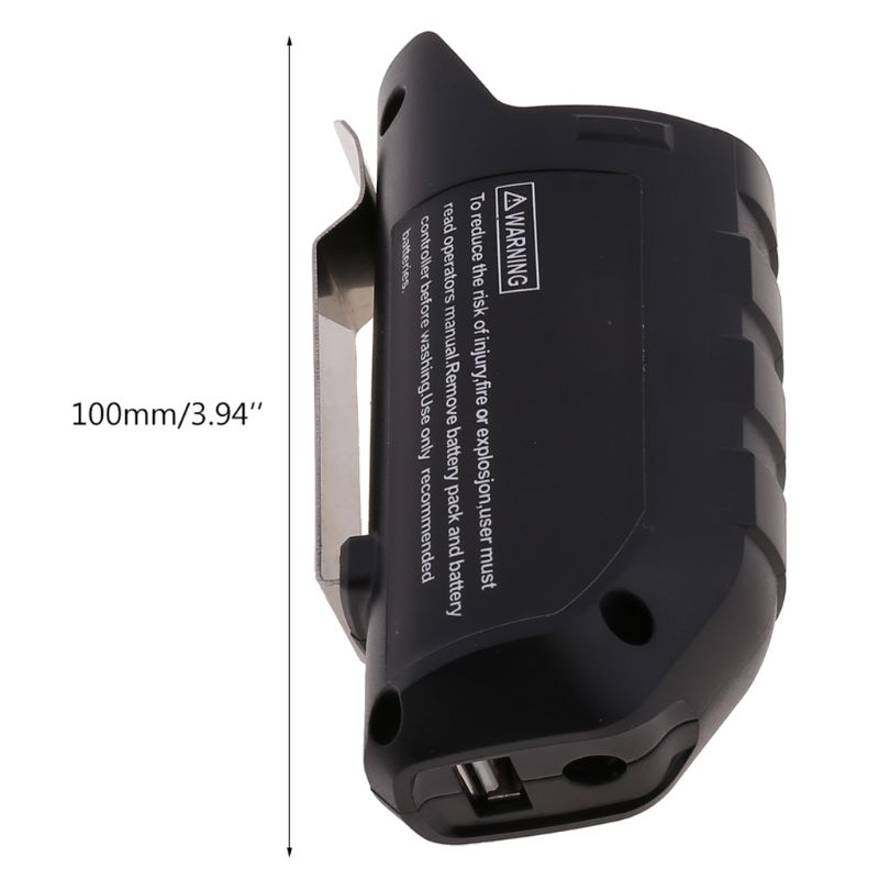 USB Adapter Charger Holster Replacement For BOSCH Li-ion Battery 10.8V/12V BHB120 K9FA