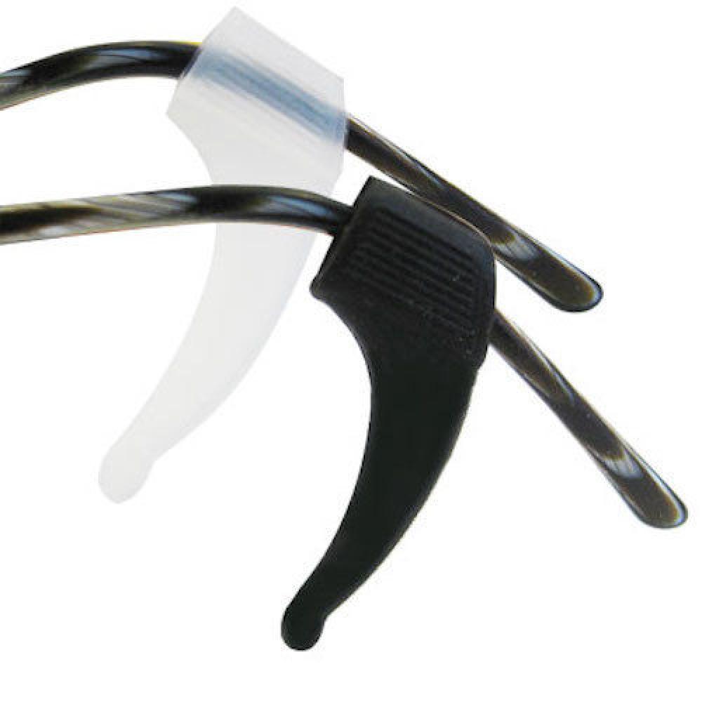 1 paar zachte brillen, transparante antislip siliconen oorhaakjes, tempeltiphouder, brilaccessoires