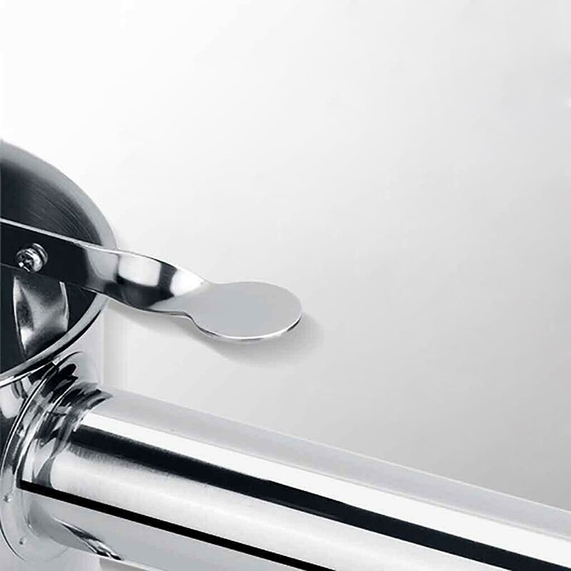 Roestvrijstalen donut cupcake beslag dispenser trechter pannenkoeken maker helper rek veerbelaste handgreep dnj 998