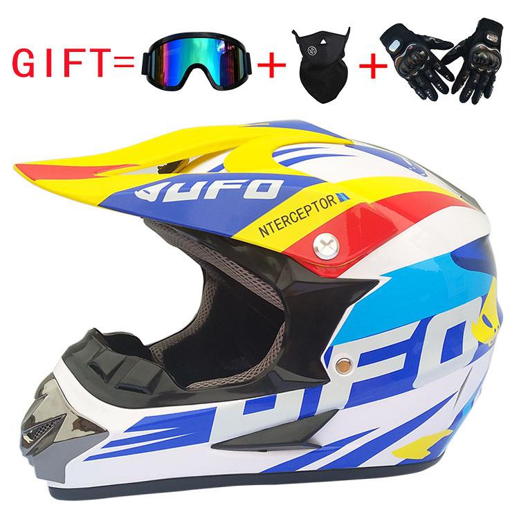 Motorcycle Helmet Men Off Road Moto Dirt Bike Helmet Adult Motocross Racing Safety Driving Capacete Protector DOT r20