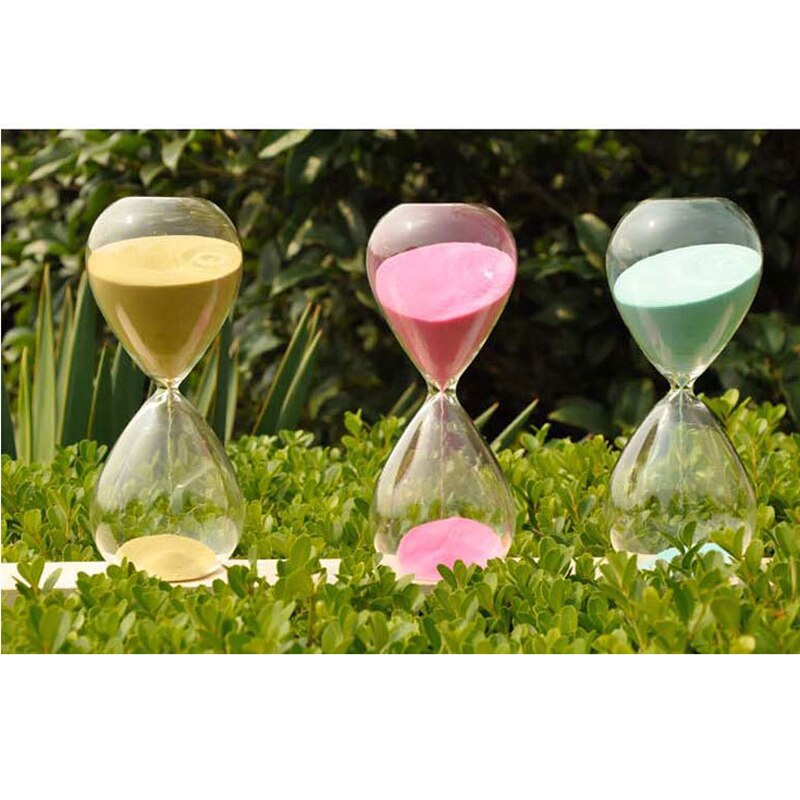Creatieve Zand Klok Zandloper Timer Klok Zandloper Thee Timers Craft Als Delicate Home Decoraties 5/10/30/60Min