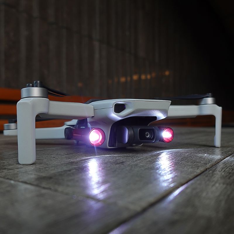 1Set Led Light Night Vlucht Zoeklicht Zaklamp Voor Dji Mavic Mini Drone Kit