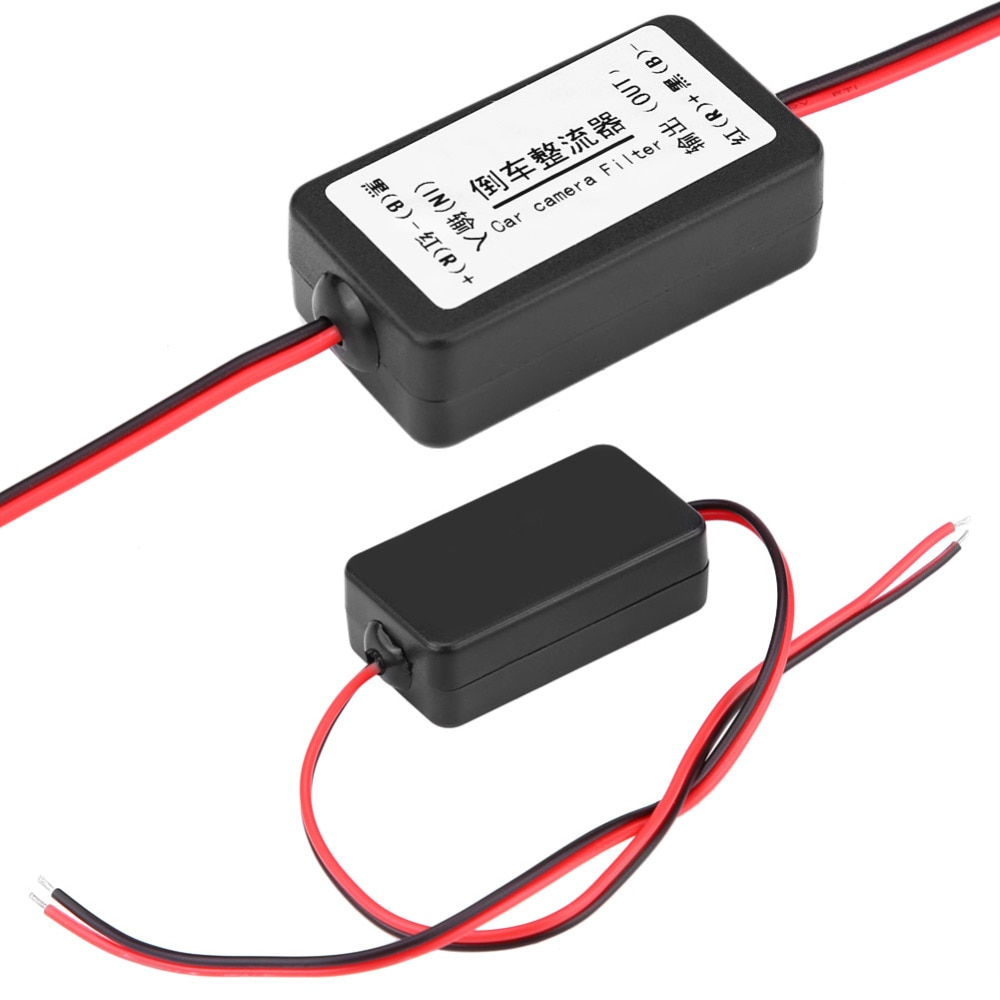 12 DC potente filtro rectificador para cámara de visión trasera de coche relé de potencia filtro condensador rectificadores de característica de rendimiento