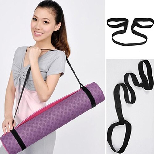 Duurzame yogamat draagzak schouderband riem assistent tool