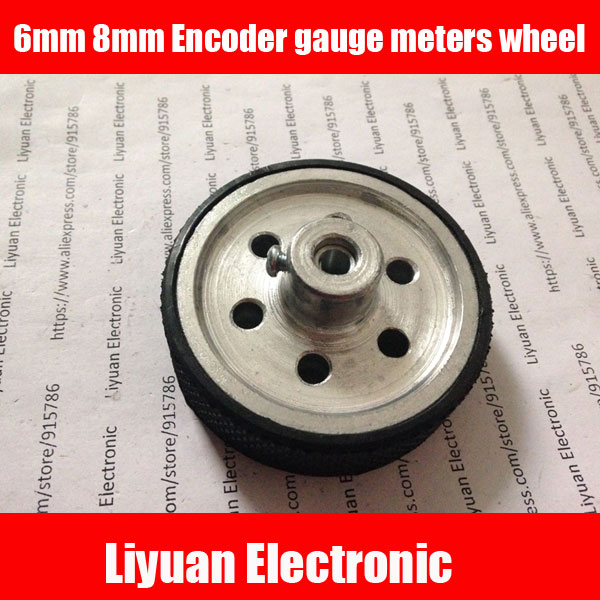 Encoder gauge meters wheel 204mm bag rubber nbsp. Diameter 65mm wheels