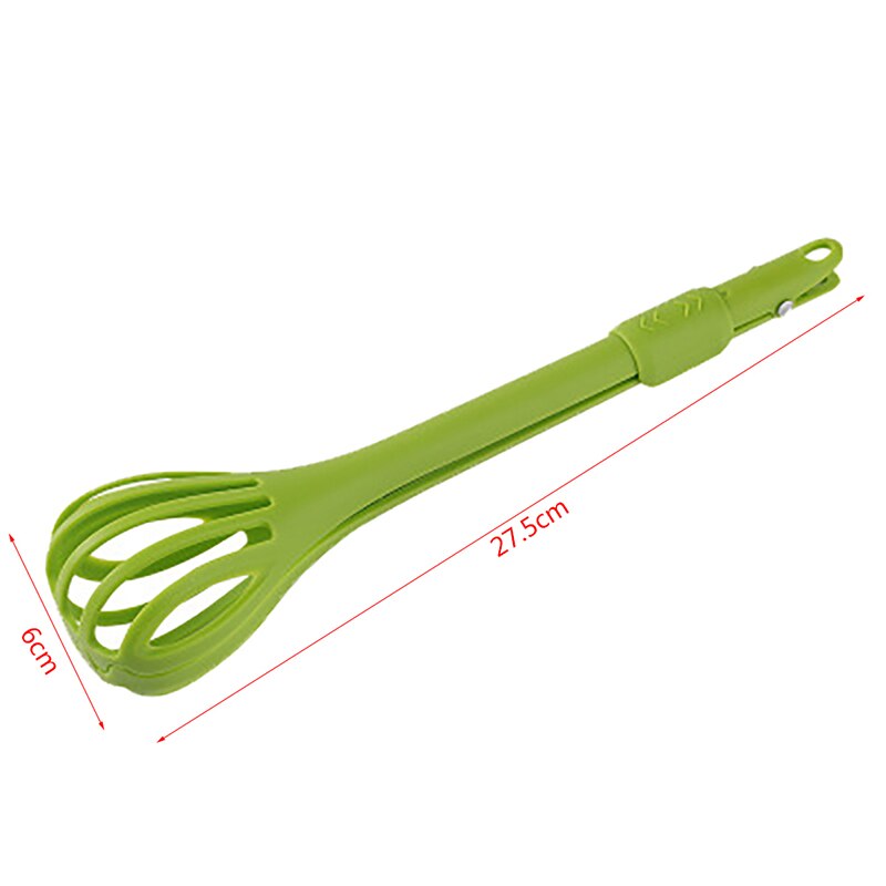 Frullino Per Uova Multifunzionale 2 In 1, Frusta Manuale In PVC Con Pinza Ciclone, Mescola E Raccoglie, Utensile Da Cucina