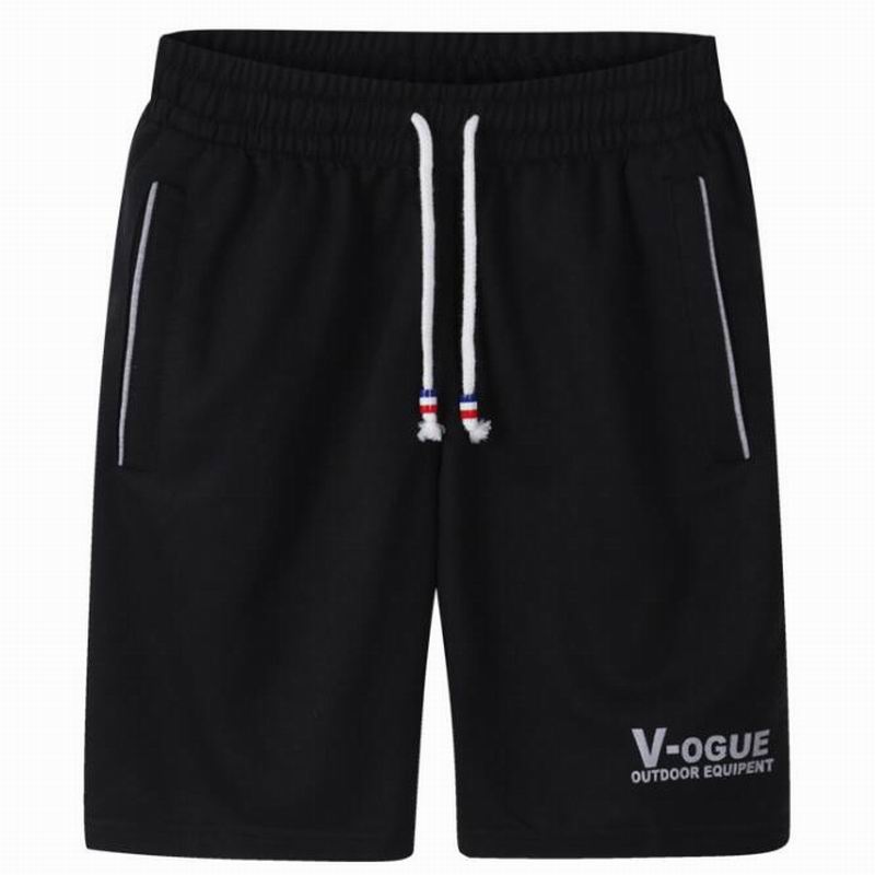 Men's Beach Shorts Sport Shorts Loose Large Size Model No. 6188: black / M
