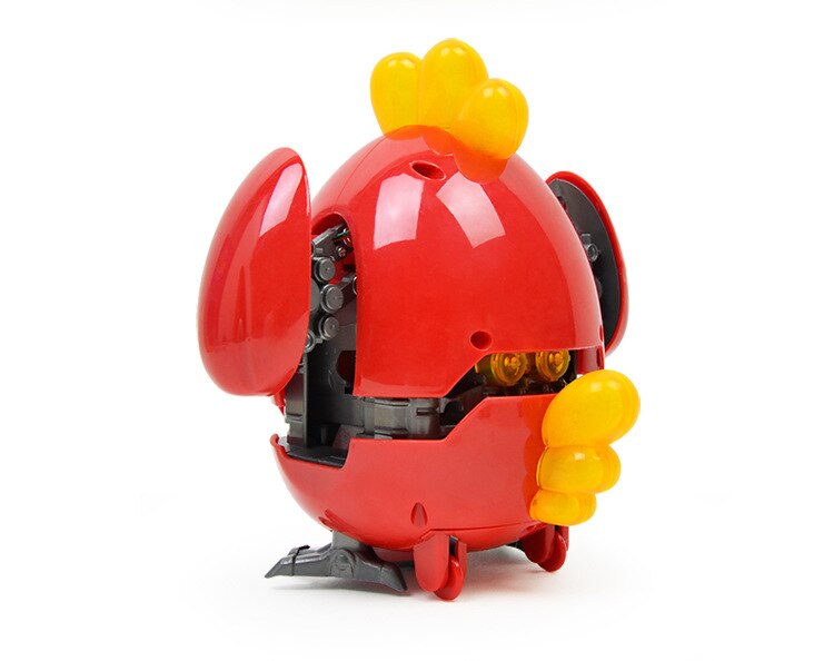 Karikatur verzerrung kampf huhn, freundlicher spielzeug, licht musik, Universal- huhn, elektrische verformung huhn freundlicher beste