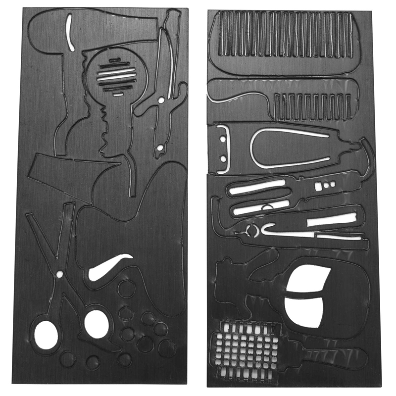 Diy Barber Shop Giant Wall Clock with Mirror Effect Barber Toolkits Decorative Frameless Clock Watch Hairdresser Barber Wall Art