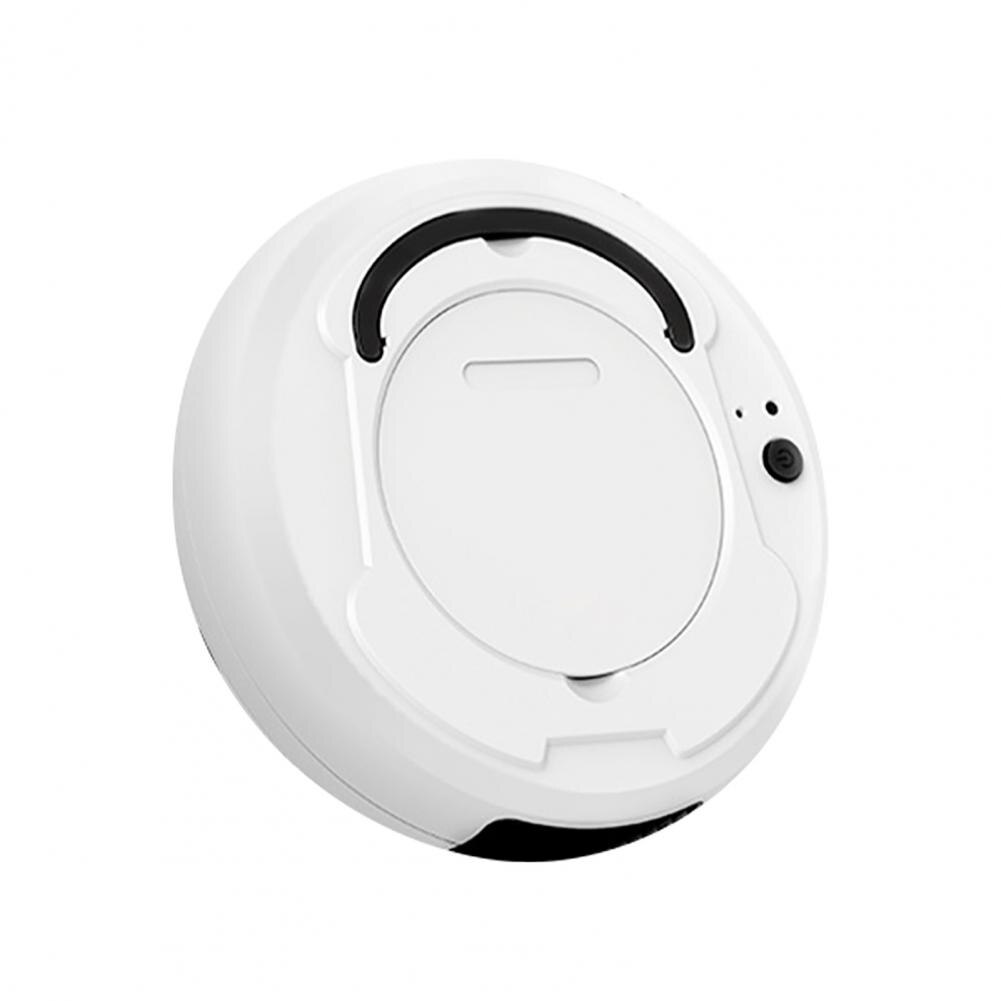 Robot Vacuum Strong Suction Ultra-quiet Thin Long Lasting Anti-collision Mopping Sweeping Robot Home Supplies: white