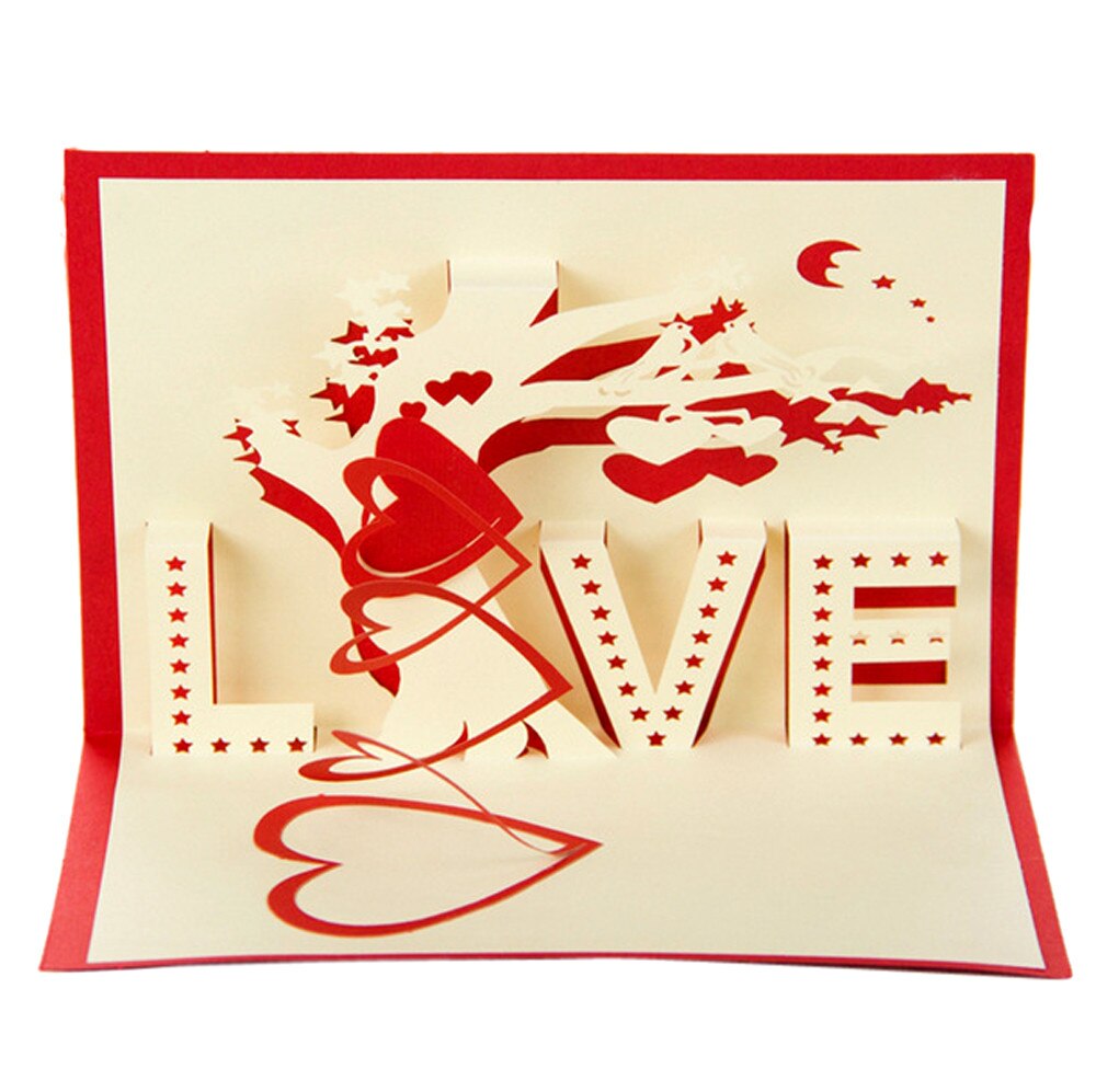 3D Pop-Up Cards Birthday Card for Girl Kids Wife Husband Birthday Cake Greeting Card Postcards Card Envelope Stickers: L