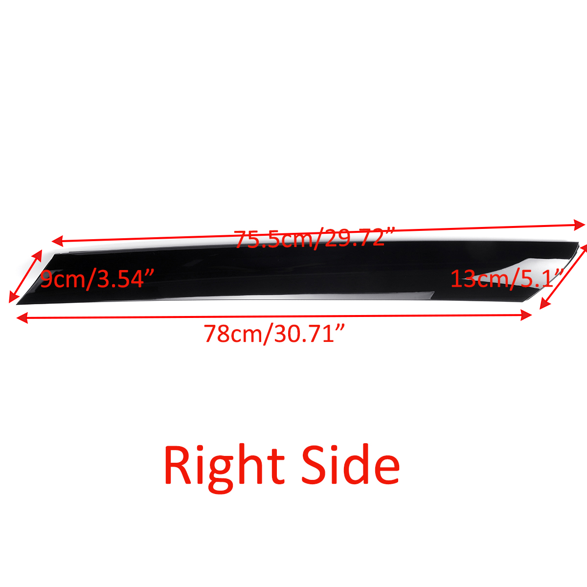Garniture de pilier de pare-brise, moulage extérieur gauche et droit de voiture, avant pour Kia Soul 86170-2K500 86180-2K500: right