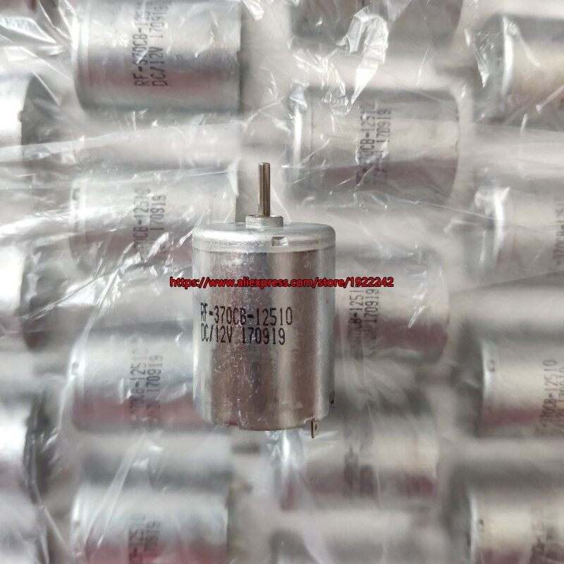 Brand Diamter 24Mm RF-370CB 12V 3700Rpm Edele Metalen Borstel Dc Motor Low Noise Speelgoed Model 370 motor ~