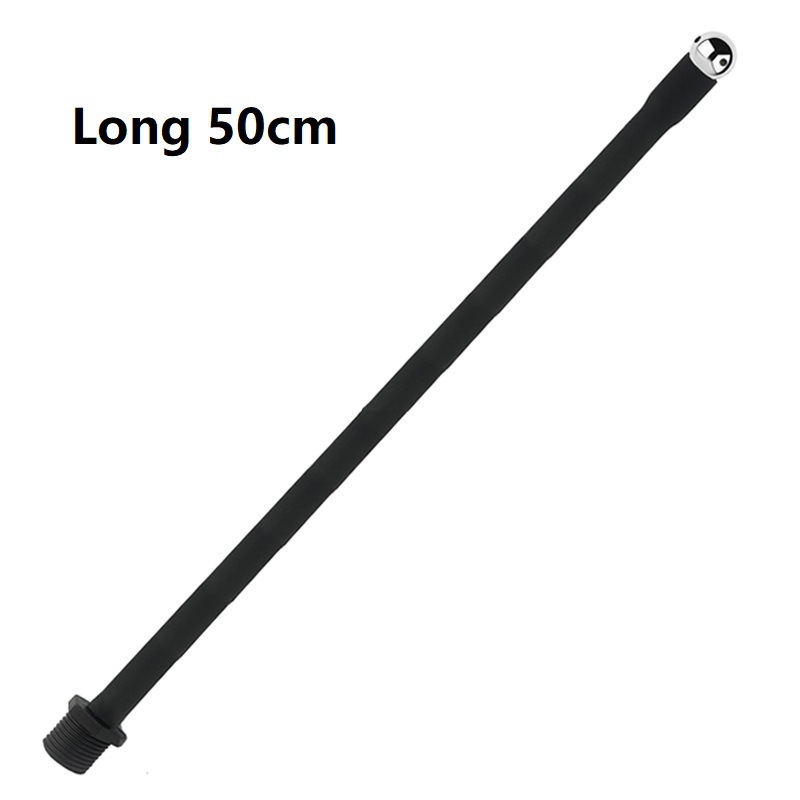 Joustava peräruiske-bideeletku silikoninen mukava suutin peräruiskekiinnike 50cm-200cm letkua kylpyhuoneen lisävarusteet: Keltainen