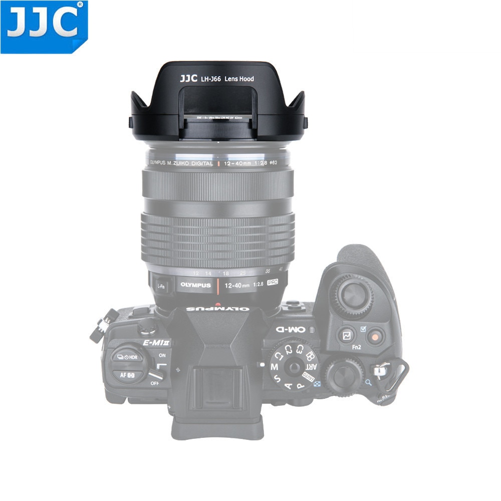 Pare-soleil JJC Pour Objectif Olympus M.Zuiko 45mm F/1.8 - Compatible LH-40B, Noir