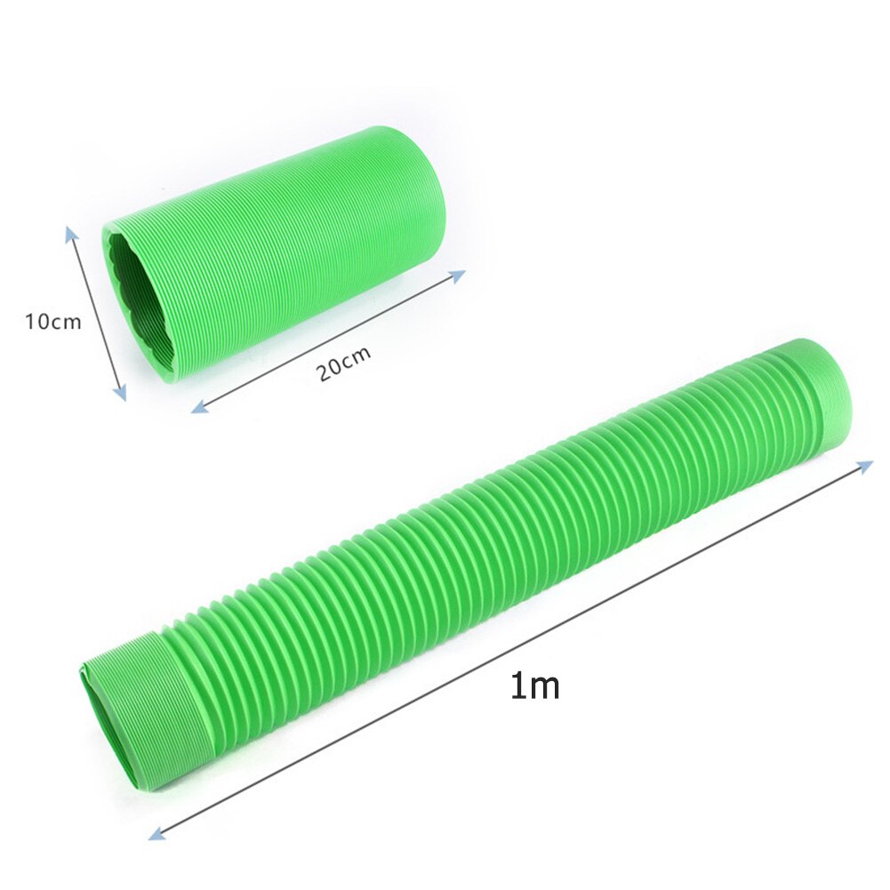 Animal Tunnel Telescopic Plastic Collapsible Training Channel Tubes Hamster Ferret Game Interactive Indoor Toy Funny Small Pet