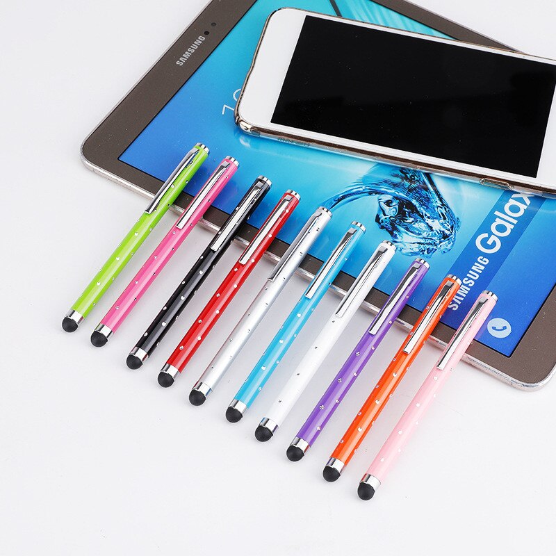 1Pc 2 In 1 Capacitieve Resistive Pen Touch Screen Stylus Potlood Voor Tablet Ipad Mobiele Telefoon Samsung Pc Stylus capacitieve Pen